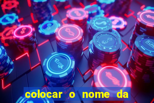 colocar o nome da pessoa no congelador